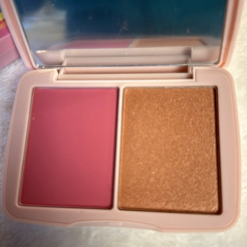Half Caked Double Dipper Color Duo Girls Tour Blush & Highlight New